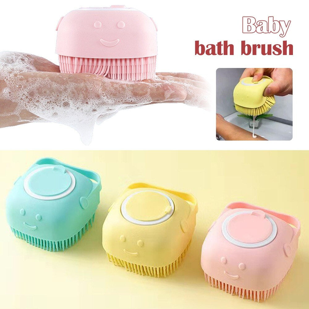 "Ultimate Pet Spa Experience: Luxurious Silicone Massage Brush for Dogs and Cats - Promotes Healthy Skin and Coat during Bath Time"