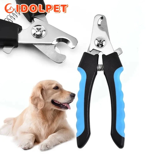 "Trim Your Pet'S Nails with Ease - Premium Stainless Steel Nail Clipper with Safety Guard - Perfect for Cats and Dogs - Ensures Safe and Hassle-Free Claw Care - Suitable for All Sizes"