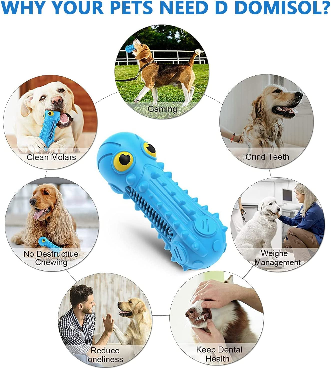 "Ultimate Chew Fun: Indestructible Dog Toys for Medium to Large Aggressive Chewers - Squeaky, Durable, and Perfect for Training, Teething, and Cleaning - Indoor and Outdoor Interactive Playtime for Your Furry Friend!"